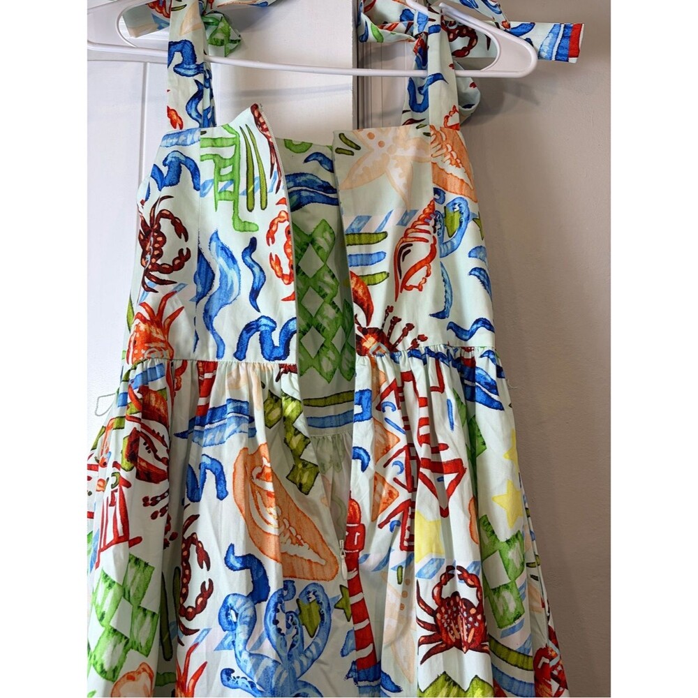 HUNTER BELL Quincy Midi Dress in Surfside NWOT - Picture 6 of 12